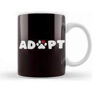 Baskı Dükkanı Adopt Dog Paw Dogs Breed Animal Lover Pet Fans Veterinarian Kupa