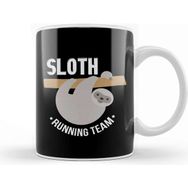 Baskı Dükkanı Adorable Sloth Running Team For Sloth Lovers Kupa Bardak