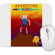 Baskı Dükkanı Adventure Time 010 Mouse Pad