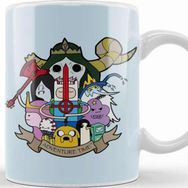 Baskı Dükkanı Adventure Time 010 Sihirli Porselen Kupa Bardak