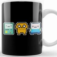 Baskı Dükkanı Adventure Time Pixel Art Kupa
