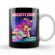 Baskı Dükkanı Aesthetic Nightcore Japanese Music Anime Girl Edm Kupa