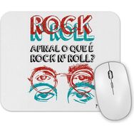 Baskı Dükkanı Afinal O Que E Rockroll Mouse Pad