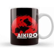 Baskı Dükkanı Aikido Master Fighter Martial Arts Fight Coach Self Defense Kupa Bardak