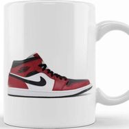 Baskı Dükkanı Air Jordan 1 Mid Chicago Toe Kupa