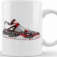 Baskı Dükkanı Air Jordan 11 Retro 72 10 Release Fans Art Kupa