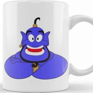 Baskı Dükkanı Aladdin Genie Kupa Bardak