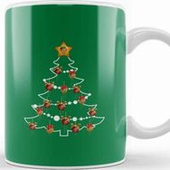 Baskı Dükkanı Alan Partridge Christmas Tree Baubles Kupa