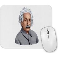 Baskı Dükkanı Albert Einstein Love Mouse Pad