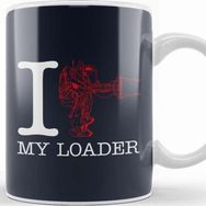 Baskı Dükkanı Alien I Heart My Loader Kupa