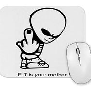 Baskı Dükkanı Alienigena Mouse Pad
