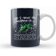Baskı Dükkanı All I Want For Christmas İs Starbug Red Dwarf Kupa Bardak