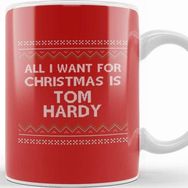 Baskı Dükkanı All I Want For Christmas Is Tom Hardy Kupa
