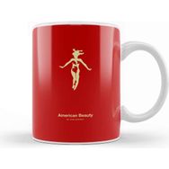 Baskı Dükkanı American Beauty Roses Movie Silhouette Kupa