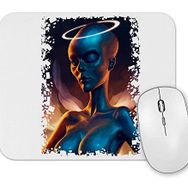 Baskı Dükkanı Angel Uzaylı Mouse Pad