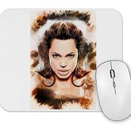 Baskı Dükkanı Angelina Jolie Mouse Pad