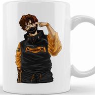 Baskı Dükkanı Anime Character Hero Kawaii Male Japanese Manga Kupa Bardak