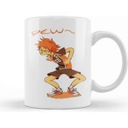 Baskı Dükkanı Anime Haikyuu Shōyō Hinata Chibi Pegatina Kupa Bardak yaz
