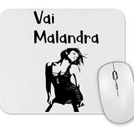Baskı Dükkanı Anitta Vai Malandra Mouse Pad