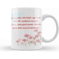 Baskı Dükkanı Anneler Günü Annelere Hediye 036 Kupa