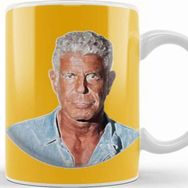 Baskı Dükkanı Anthony Bourdain Art Kupa