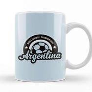 Baskı Dükkanı Argentina Sunrise World Football Championship 2018 Kupa
