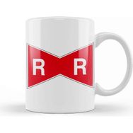 Baskı Dükkanı Army Anime Logo Trainings Red Ribbon ve Red Ribbon Kupa