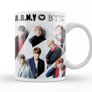 Baskı Dükkanı Army Bangtan Boys Bts Porselen Kupa Bardak