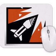 Baskı Dükkanı Art Estampas Camisetas R6 Castle Mouse Pad