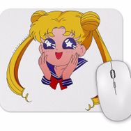 Baskı Dükkanı Articles Sailor Moon Happy Transparent Mouse Pad