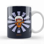 Baskı Dükkanı Atom Ant Retro Japanese Kupa