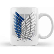 Baskı Dükkanı Attack on Titan Logo Kupa Bardak