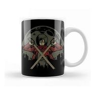 Baskı Dükkanı Attack on Titan Red Scarf Warrior Kupa Bardak