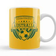 Baskı Dükkanı Australia Shield World Football Championship Kupa Bardak