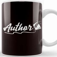 Baskı Dükkanı Author Writer Novelist Literature Bookworm Library Reading Kupa Bardak