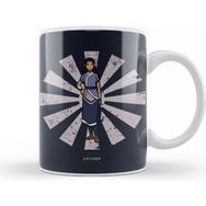 Baskı Dükkanı Avatar the Last Airbender Katara Retro Japanese Avatar Kupa