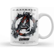 Baskı Dükkanı Avengers Flowers Marvel 01 Kupa