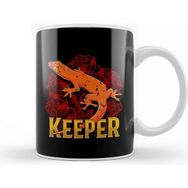 Baskı Dükkanı Awesome Gecko Keeper Proud Dinosaur Reptile Owners Kupa