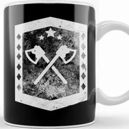 Baskı Dükkanı Awesome Viking Axes Cool Historic Combat Weapons Kupa