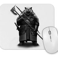 Baskı Dükkanı Ayı Mouse Pad