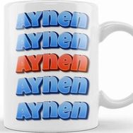 Baskı Dükkanı Aynen Aynen Aynen Komik Kupa