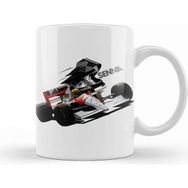 Baskı Dükkanı Ayrton Senna Low Poly Kupa