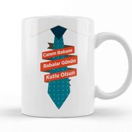 Baskı Dükkanı Babalar Günü Babaya Hediye 00119 Kupa