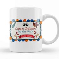 Baskı Dükkanı Babalar Günü Babaya Hediye 023 Kupa