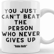 Baskı Dükkanı Babe Ruth Quotes Baseball Kupa