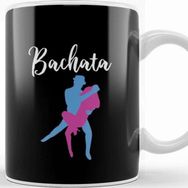 Baskı Dükkanı Bachata Dance Salsa Cumbia Merengue Music Latin Dancer Pink Blue Reggeaton Kupa