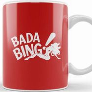 Baskı Dükkanı Bada Bing Black 04 Kupa