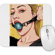 Baskı Dükkanı Ballgag Mouse Pad
