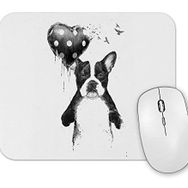 Baskı Dükkanı Balloon Dog Pug Köpek Mouse Pad