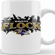 Baskı Dükkanı Baltimore Ravens 8 Bit 01 Kupa